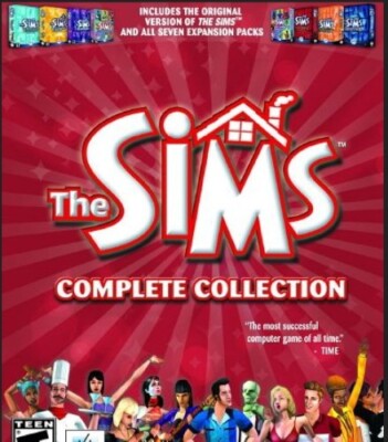 The Sims 1 original Complete Collection PC 4 CDs Win7 tested +Win 10 11 patch