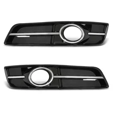 Fit For 2010 2011 2012 2013 Audi A3 Fog Light Bezel Lamp Trim Left+Right Side