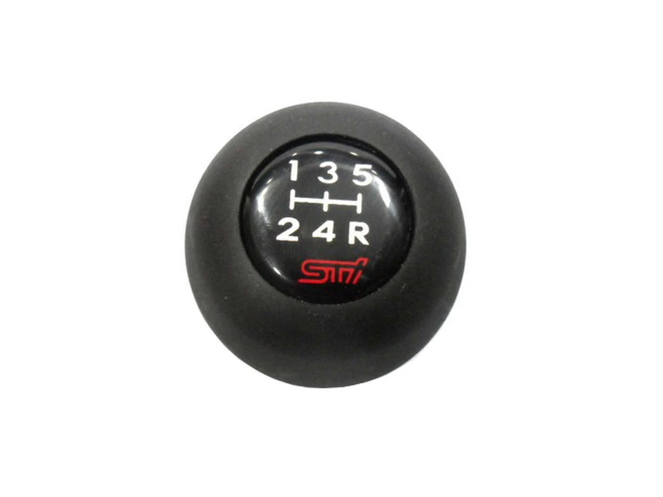 STi Black Racing Gear Shift Knob Manual 5MT 6MT Subaru WRX STi GC GF GM GD GG GH - Image 3 of 4