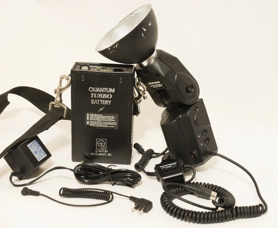 Quantum QFlash T4D - Turbo Battery - Quantum QF19 TTL Flash Adapter- Charger +++ - Image 3 of 4