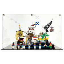 Display case for LEGO&reg; 10320 Eldorado Fortress 20x16x12