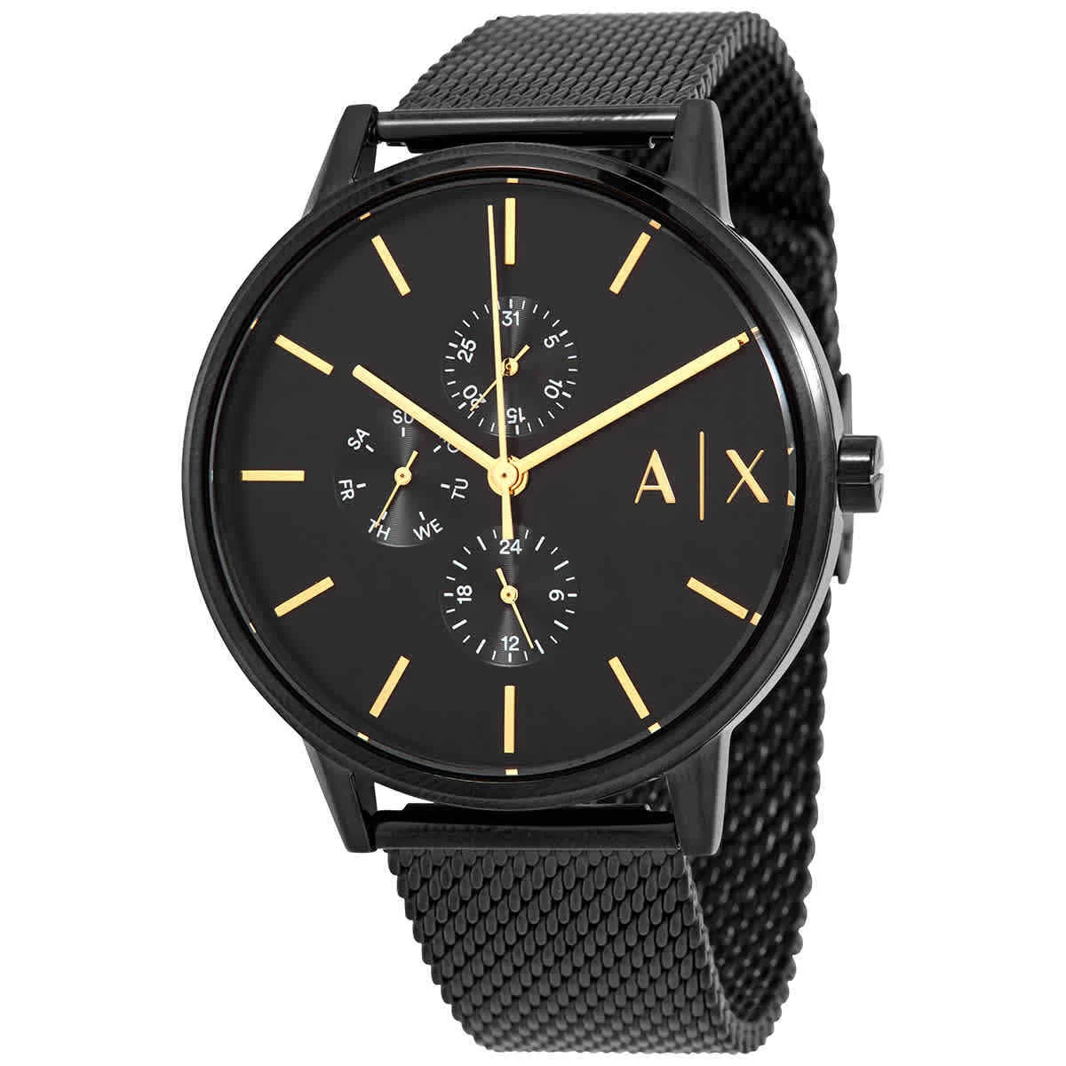 Armani Exchange Cayde Chronograph Quartz Black Dial Men s Watch