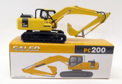 KOMATSU コマツ PC200 GALEO 1/43スケール Tomica 1/43 Scale Diecast - PC200 Galeo Komatsu PC200 Excavator | eBay