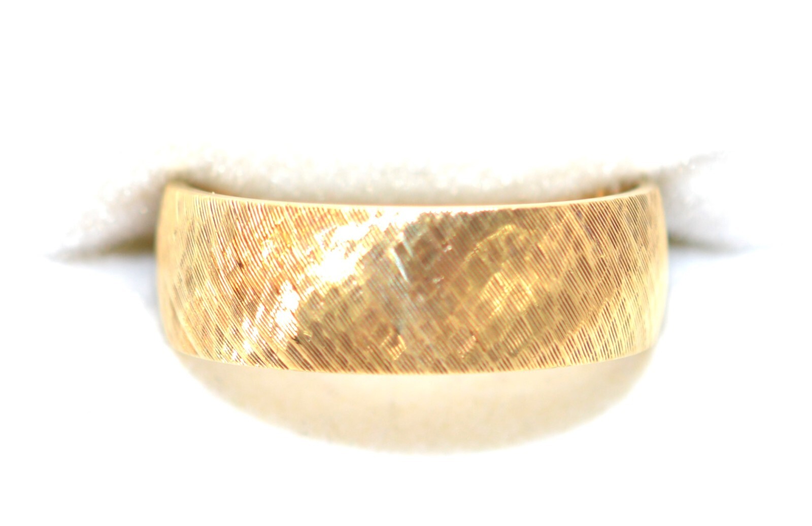 14K Solid Gold Ring Band Ring Wedding Band Weddin… - image 5