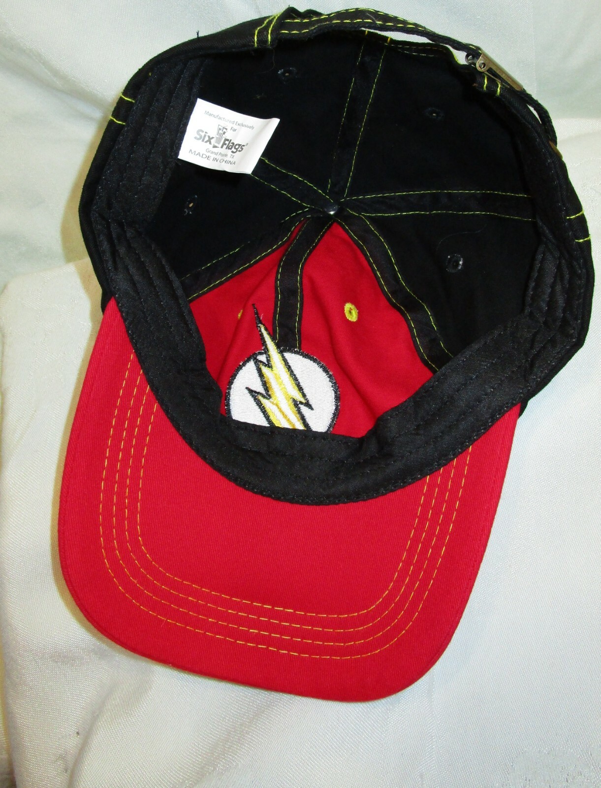 SIX FLAGS FLASH Baseball Souvenir Embroidered HAT… - image 9