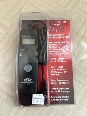 Dlc Programmable Intervalometer Timer Remote Controller DL 1582 Dot Line Corp