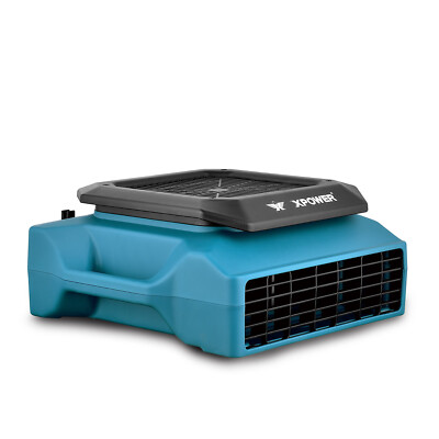 XPOWER PL-700A Blue Low Profile Air Mover Leistungsstarker Luftmover jeden Bed