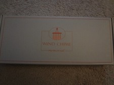 Memorial Sympathy Wind Chimes for Loss of Loved One, Black 32"
