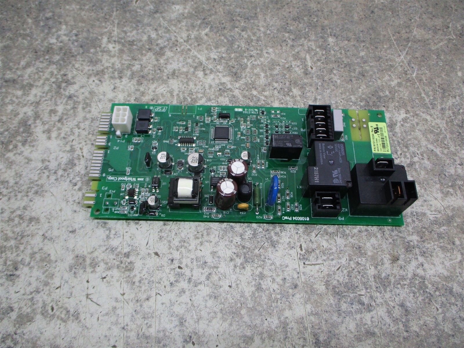 KENMORE DRYER CONTROL BOARD NO CASE PART # W10111617