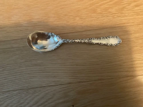 Wallace Waverly sterling sugar spoon