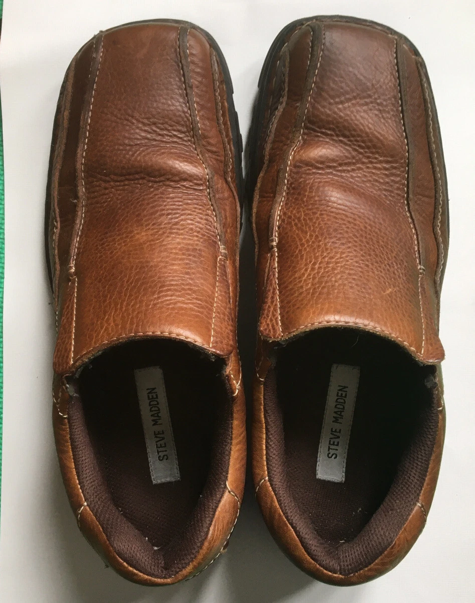 Steve madden men's slip on sale shoes