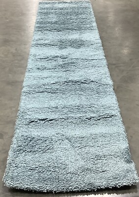 LIT BLUE 2'-3'' x 9'-0'' Broken Thread Rug, Reduced Price 1172679442 SG151-6060-29