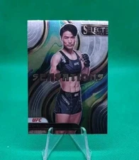 2023 Panini Select UFC Sensations Zhang Weili