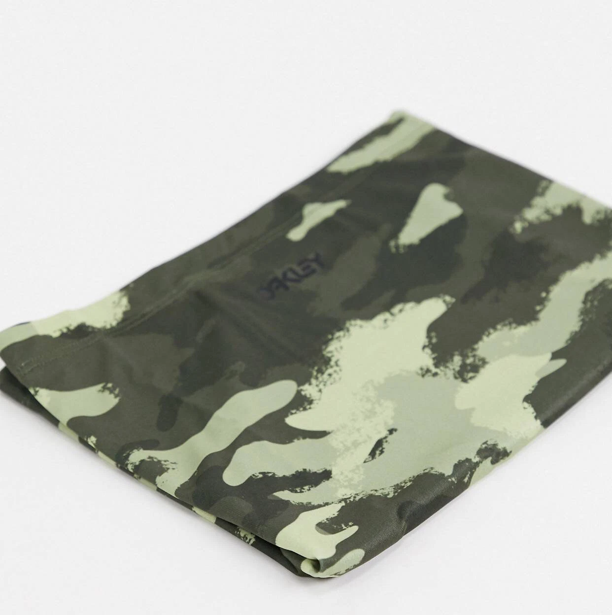 Oakley Multi-Use Neck Warmer Designer Green S/M New Gift Face Mask Bike Riding