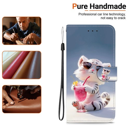 Card Slot Wallet PU Leather Case For Samsung Galaxy S25 S24 Shockproof & Stylish - Picture 166 of 179