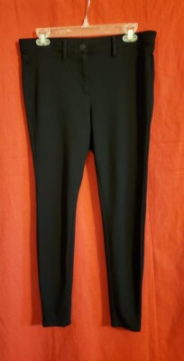 ANN TAYLOR LOFT BLACK STRETCH JEGGINGS 