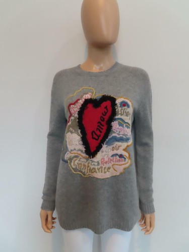 NWT Christian Dior Grey/Red/Multicolor 