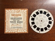 Goldilocks And The Three Bears Sawyer's View-Master Reel with Booklet