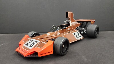 TAMIYA brabham BT44 1/12スケール TAMIYA F1 BRABHAM BT44 JOHN WATSON GOLDIE #28 PRO BUILT 1/12 SCALE