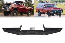 67-79 Ford F Series Front Og Winch Steel Bumper Universal Front Mount 67-79 Ford F Series Front Og Winch Steel Bumper Universal Front Mount