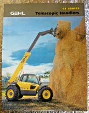 Factory Dealership Spec Brochure GEHL 2005 Telescopic Handlers CT series 4 pages