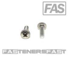 (25) M4-0.7 x10 Stainless Steel Phillips Pan Head Machine Screw DIN7985 A2 M4x10