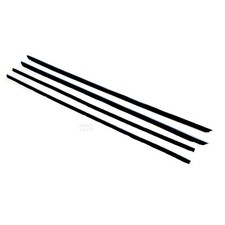 65-66 Ford Mustang Fastback Beltline Door Window Felt Weatherstrip Kit