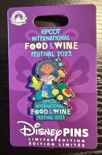 Disney Epcot Food & Wine Festival 2023 Pin Limited Edition RAR Neu