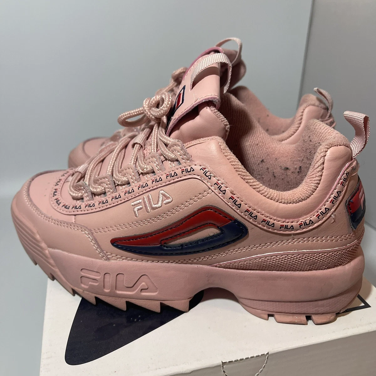Fila disruptor store premium pink