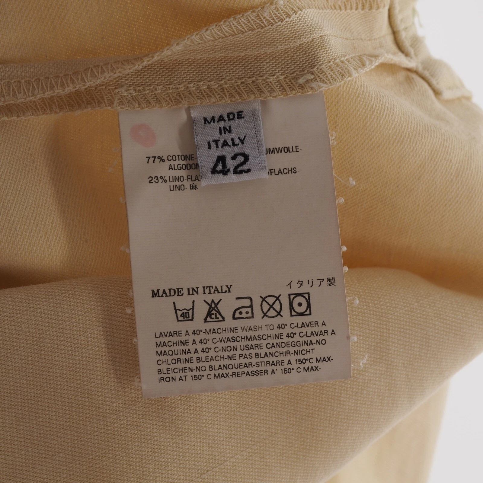 MAISON MARGIELA Abito Maison Martin Margiela MM6 Vintage Donna Beige 42 US6 S Small Raro