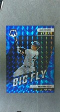 2022 Panini Mosaic Big Fly Reactive Blue Prizm #12 Anthony Rizzo Yankees #'d/99