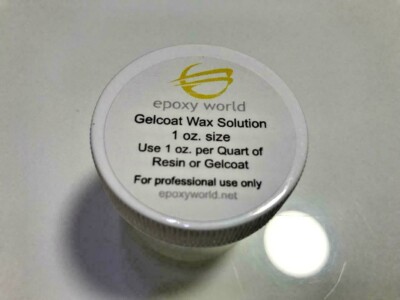 PROFESSIONAL GELCOAT SANDING AID, WAX ADDITIVE, WAX SOLUTION, WAXOL 1-16 oz 