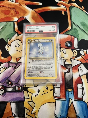 Pokémon TOGETIC 16/111 Holo Rare Neo Genesis PSA 7 Graded NM