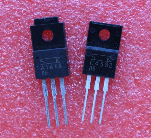 10pairs 2SA1668/2SC4382 A1668/C4382 Integrated Circuit IC TO-220 | eBay