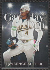 Lawrence Butler 2025 Topps Series 1 Celebration #GD-24 Gameday Drip - Athletics