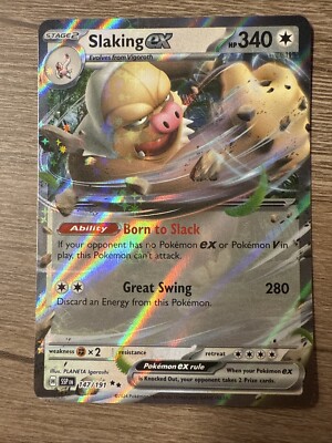 pokemon surging sparks rarest card - Slaking ex 227/191 10 Most Expensive Cards in