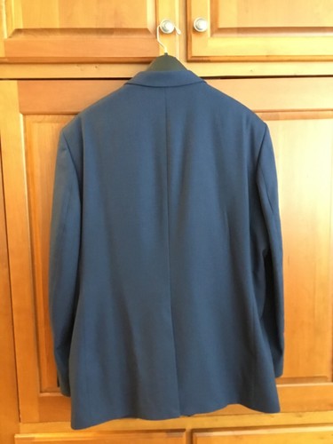 Herren Haggar 48R Marine Anzugjacke KOSTENLOSER VERSAND📦 - Bild 8 von 8