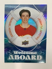 2024-25 UPPER DECK WELCOME ABOARD SAMUEL HONZEK CALGARY FLAMES #WA-18