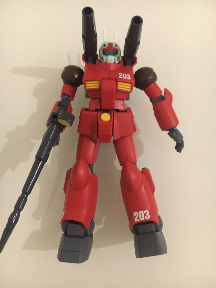 Bandai Gunpla HG 1:144 Gundam RX 77 2 Guncannon Custom - Immagine 4 di 4