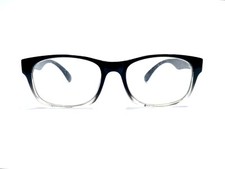Nine West Black Clear Ombre Reading Glasses 1.5 50 17 145