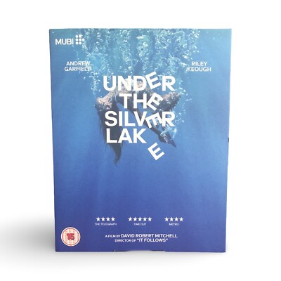 Mubi UNDER THE SILVER LAKE Blu-ray Slipcover Brand New Sealed