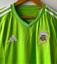 Camiseta Argentina 2022 Goalkeeper AFA Versión Aeroready Copa Mundial Size S