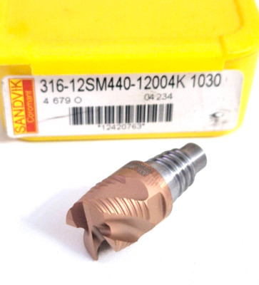 SANDVIK 316-12SM440-12004K 1030 CoroMill  316 solid carbide head