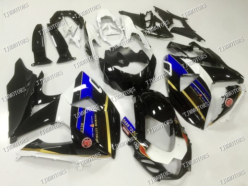 Fit for 2009-2016 GSXR1000 Blue Gold ABS Injection Bodywork Fairing Panel Kit - Picture 1 of 9