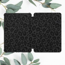 Black Leopard Fur Skin Print Case For All-new Kindle 10th Gen Kindle Paperwhite