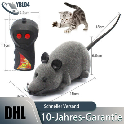 Interaktives Katzenspielzeug Elektrisch Bewegliche Ratte Maus Cat Toy Spiel