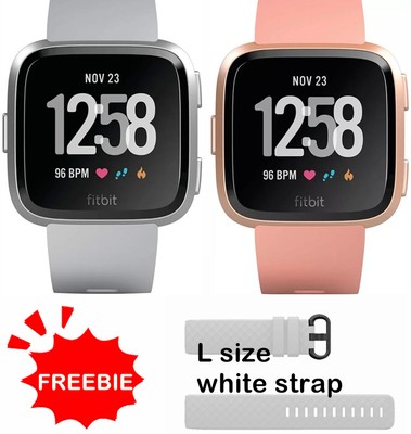 Fitbit Versa Smart Bracelets Running Trackers Heart Rate Monitor - S & L Sizes