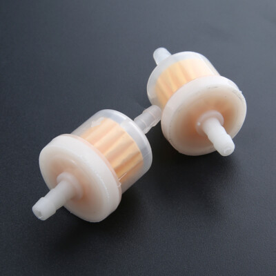 2pcs Universal Kraftstofffilter 6mm 8mm Benzinfilter Filter Motorrad Roller Auto
