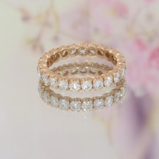 Valore 6500 € Anello a memoria brillante (1,75 carati) oro rosa 750 18 carati gr. 55