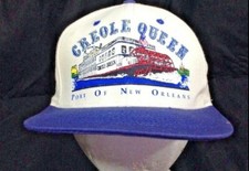 Creole Queen Port Of New Orleans Hat Adjustable Snapback Cap
